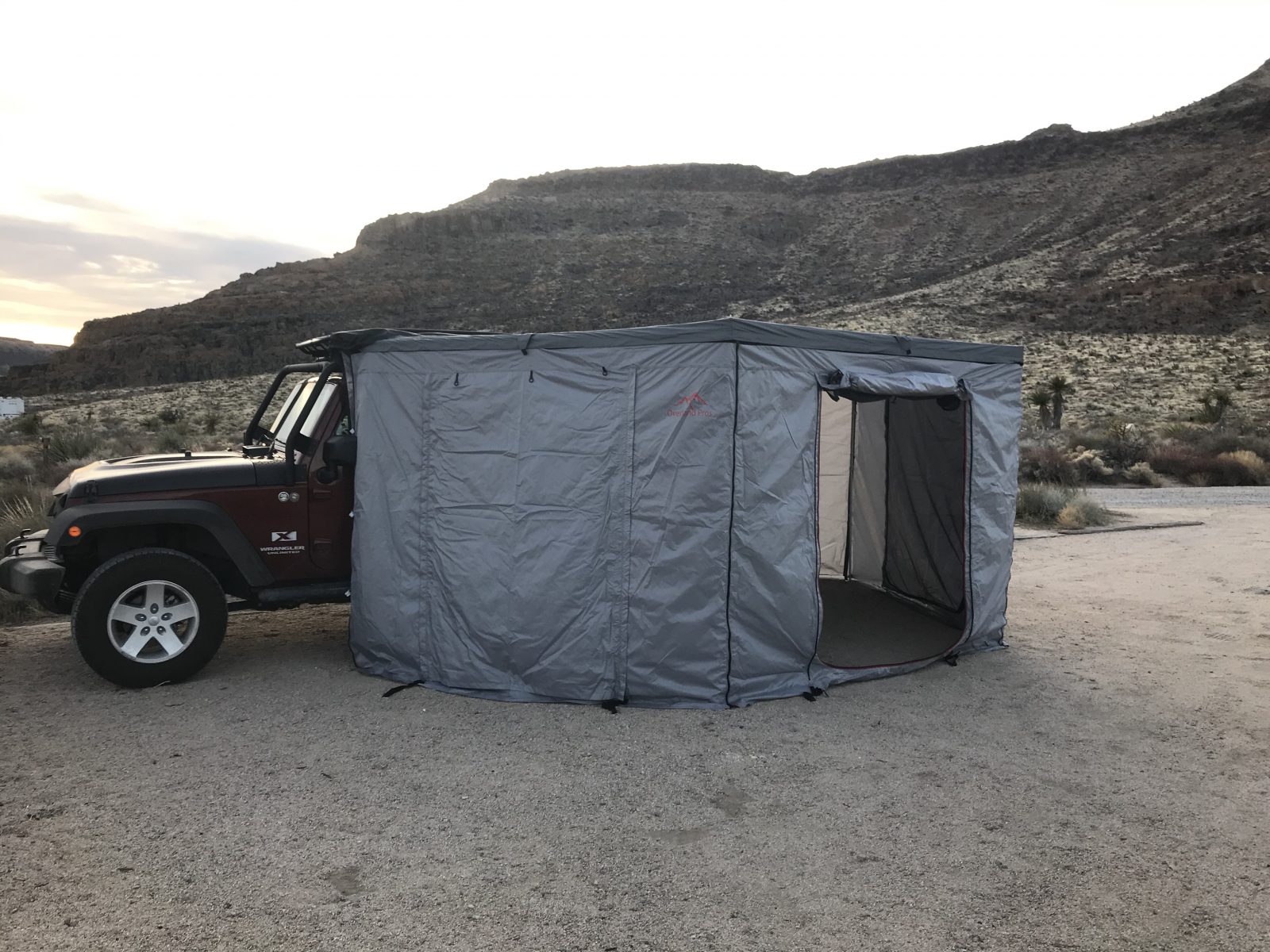 Wraptor 2500 270 Degree Vehicle Mounted Awning Overland Pros